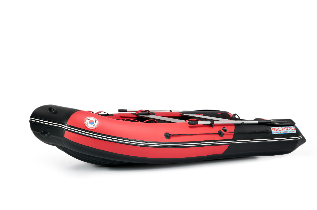 КОМПЛЕКТ ЛОДКА MISHIMO PRO 350 + ЛОДОЧНЫЙ МОТОР MARLIN MP 9.9 (15) AMHS PROLINE в Орле