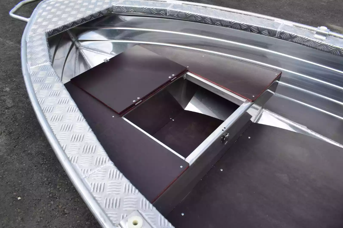 Алюминиевая лодка Wyatboat-390Р Увеличенный борт в Орле