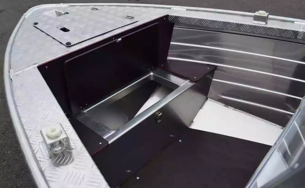 Алюминиевая лодка Wyatboat-390 DCM Увеличенный борт в Орле