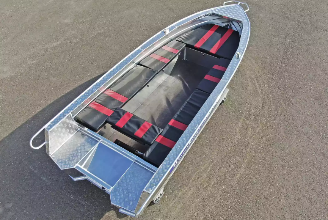 Алюминиевая лодка Wyatboat-390РМ увеличенный борт в Орле