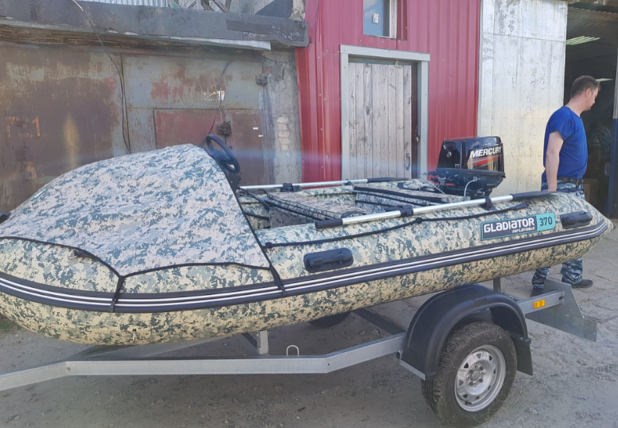 НАДУВНАЯ ЛОДКА GLADIATOR C370AL в Орле