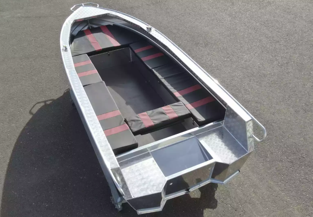 Алюминиевая лодка Wyatboat-390РМ увеличенный борт в Орле