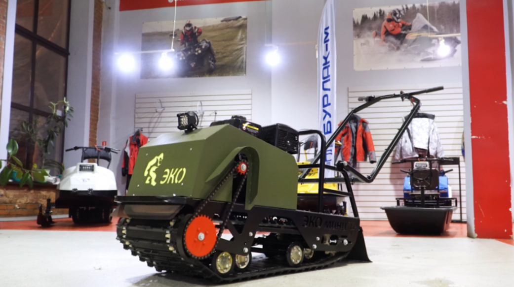 Мотобуксировщик ЭКО-Мини 15 лс (рама цельнометаллическая гнутая) в Орле