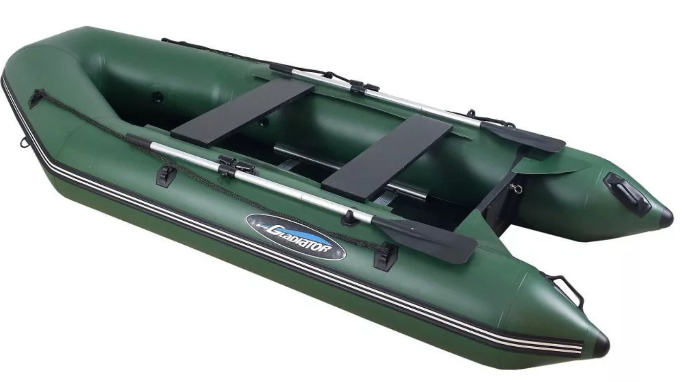 МОТОРНО-ГРЕБНАЯ ЛОДКА ПВХ GLADIATOR A 280 ТК С ФАНЕРНЫМ ДНОМ в Орле