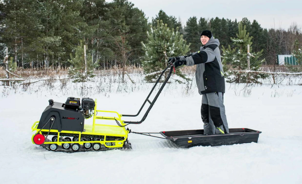 Мотобуксировщик Бурлак ХОЗЯИН-1 (капот металл) в Орле