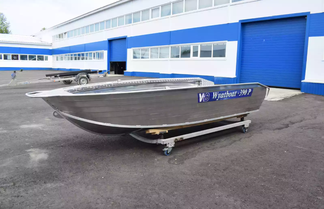 Алюминиевая лодка Wyatboat-390Р Увеличенный борт в Орле