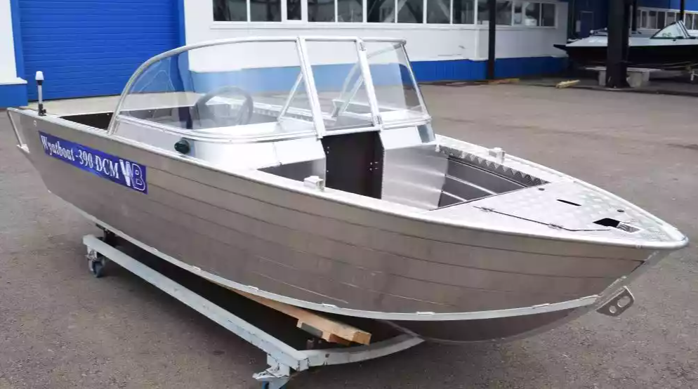 Алюминиевая лодка Wyatboat-390 DCM Увеличенный борт в Орле