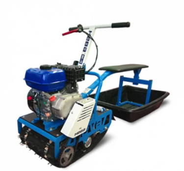 Мотобуксировщик НЕВА МС-1К с санями и сиденьем в Орле