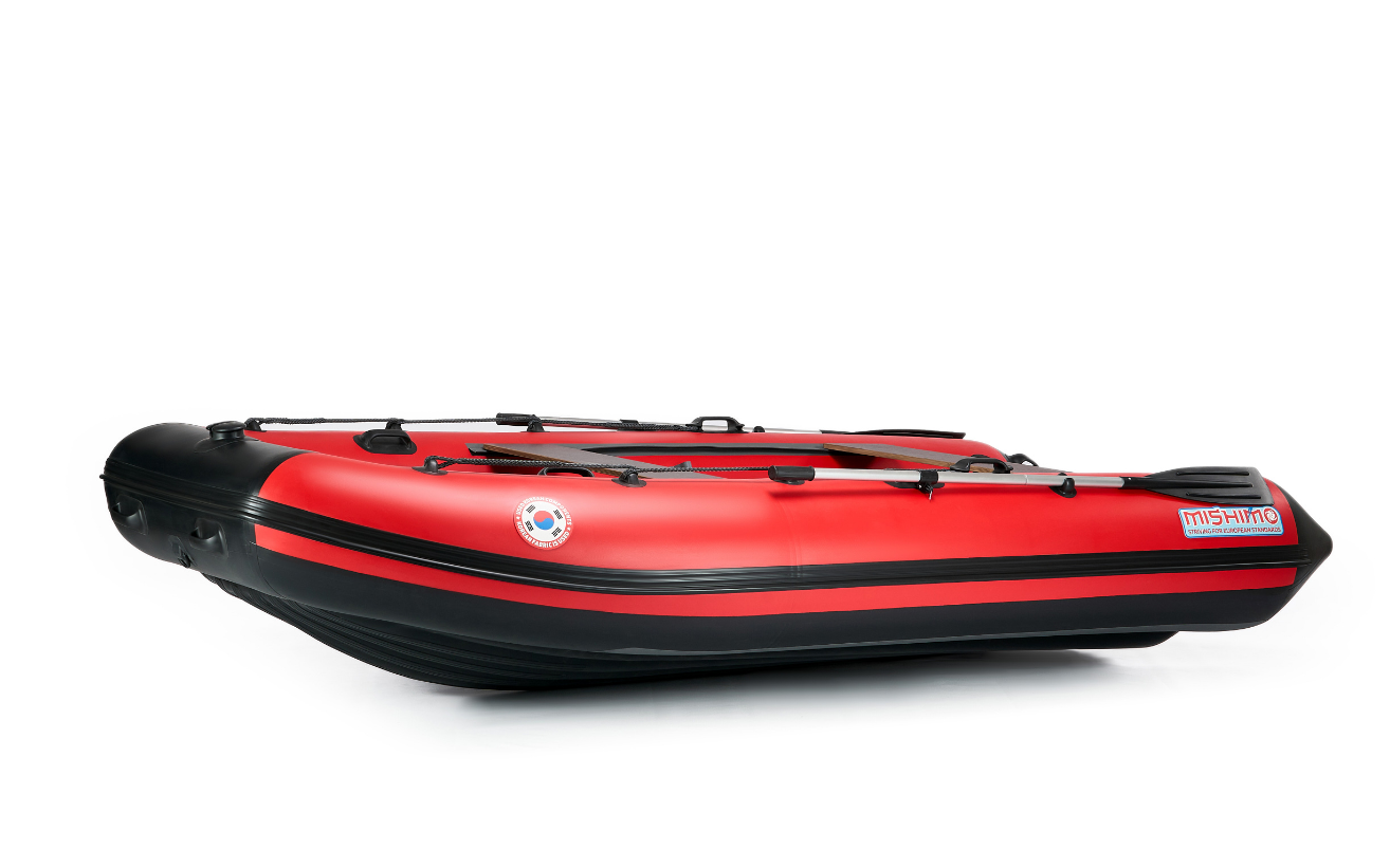 КОМПЛЕКТ ЛОДКА MISHIMO RAPID 380 PRO+ ЛОДОЧНЫЙ МОТОР MARLIN MP 9.9 (20) AMHS PROLINE FORCE в Орле