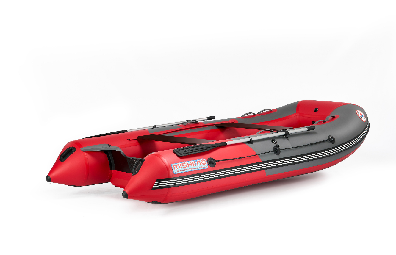 КОМПЛЕКТ ЛОДКА MISHIMO PRO 350 + ЛОДОЧНЫЙ МОТОР MARLIN MP 9.9 (15) AMHS PROLINE в Орле