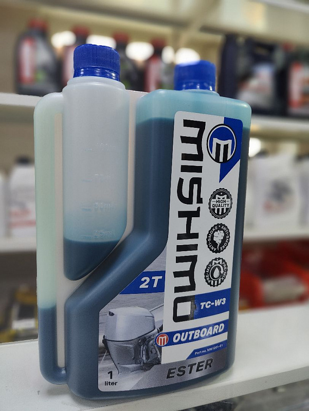 Масло MISHIMO 2T OUTBOARD (ESTER) полусинтетика 1 л в Орле