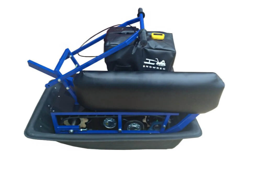 Мини-мотобуксировщик Альбатрос-М с фарой в Орле