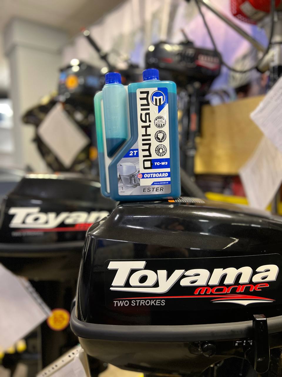 Масло MISHIMO 2T OUTBOARD (ESTER) полусинтетика 1 л в Орле