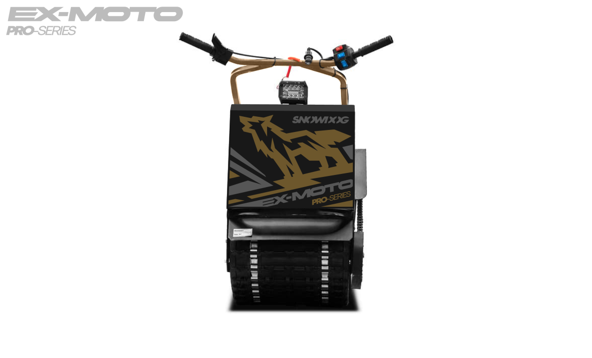 Мотобуксировщик EX-MOTO SNOWDOG S380 8л.с. в Орле