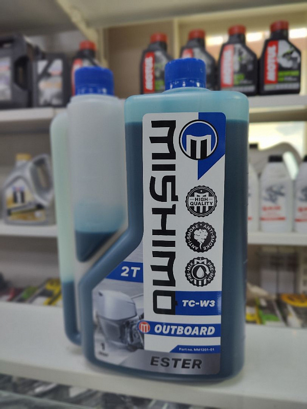 Масло MISHIMO 2T OUTBOARD (ESTER) полусинтетика 1 л в Орле