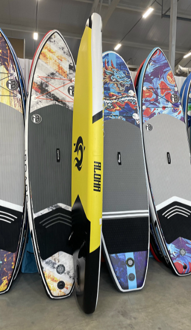 SUP ДОСКА-КАЯК 2 В 1 RAIDEX ALOHA YELLO 10.6’ (320СМ) в Орле