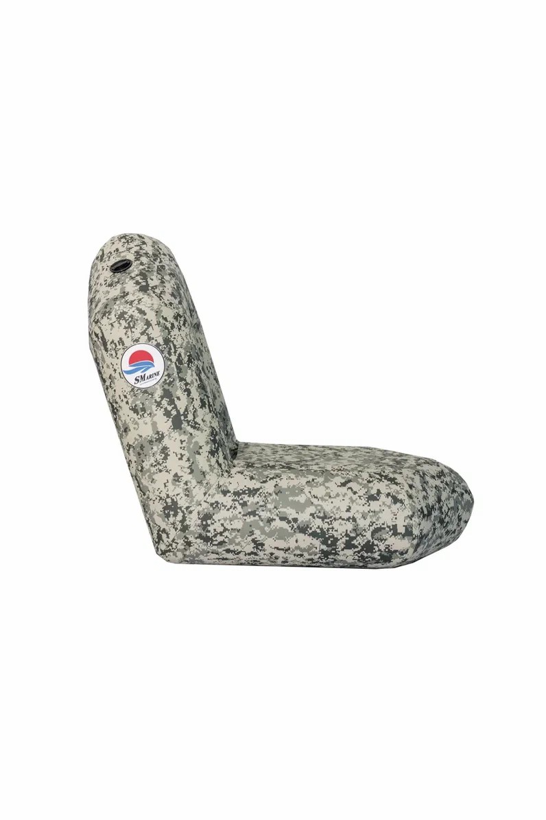 КРЕСЛО НАДУВНОЕ SMARINE, 85Х75 СМ, ПВХ, ЗЕЛЕНЫЙ ПИКСЕЛЬ в Орле