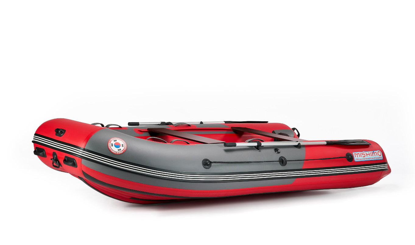 КОМПЛЕКТ ЛОДКА MISHIMO PRO 350 + ЛОДОЧНЫЙ МОТОР MARLIN MP 9.9 (15) AMHS PROLINE в Орле