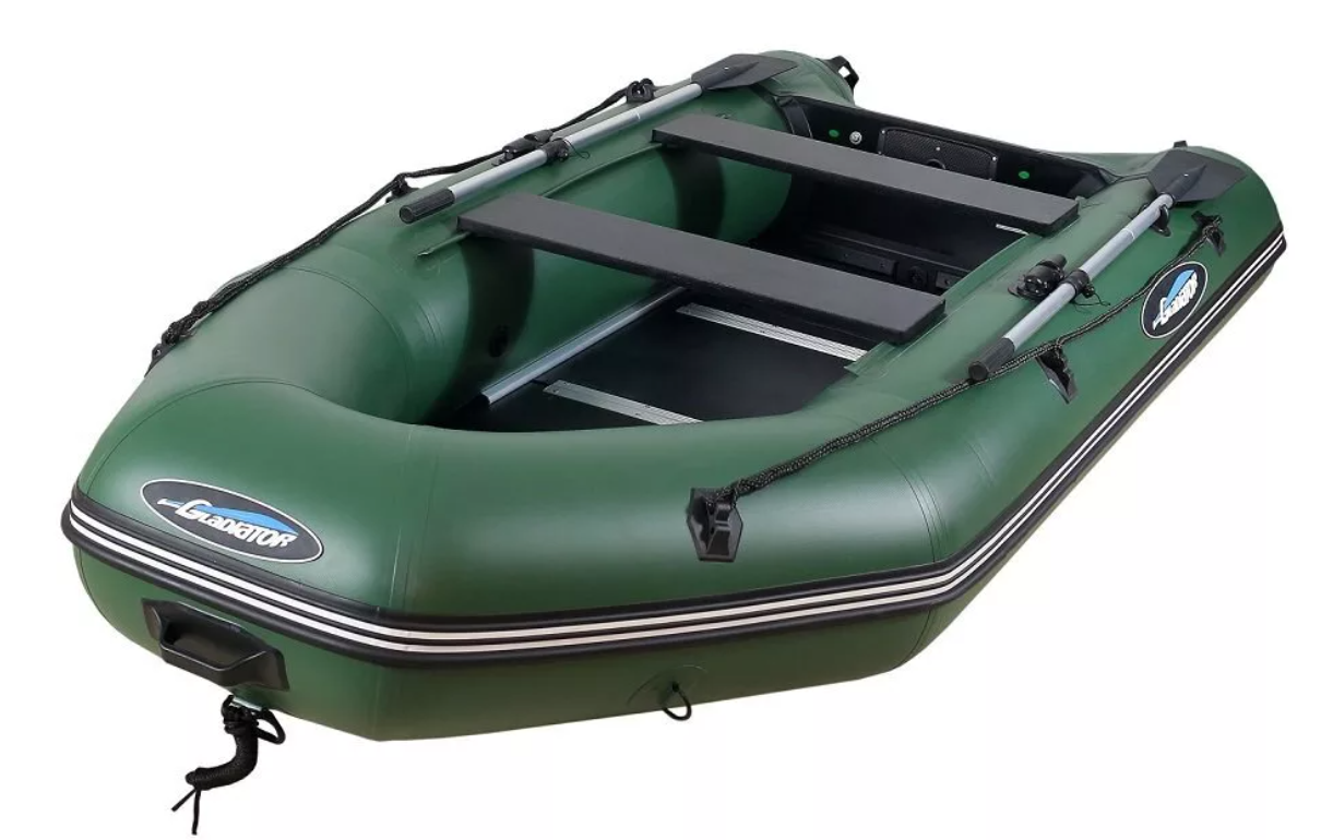 МОТОРНО-ГРЕБНАЯ ЛОДКА ПВХ GLADIATOR A 280 ТК С ФАНЕРНЫМ ДНОМ в Орле