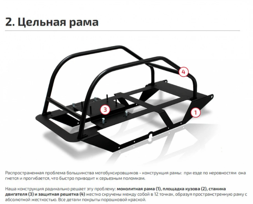 Мотобуксировщик НОРКА 380 MINI 9 л.с. в Орле