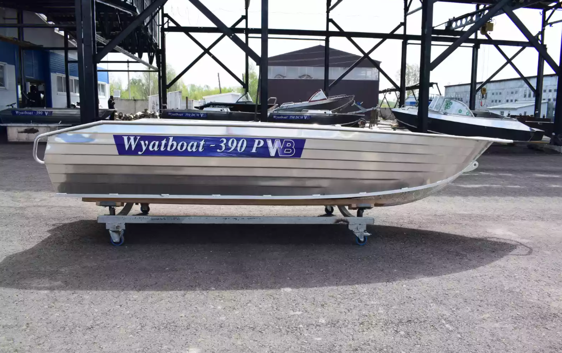Алюминиевая лодка Wyatboat-390Р Увеличенный борт в Орле
