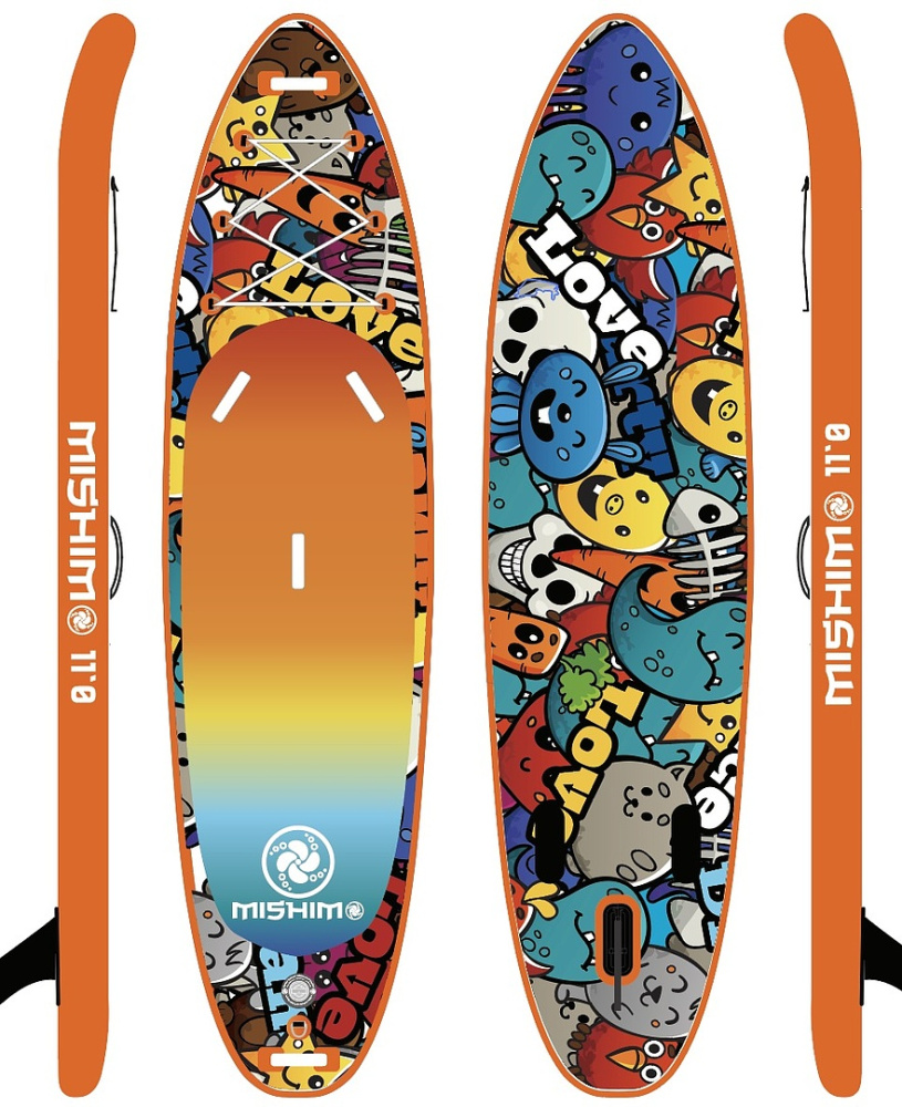 SUP (САП) Доска MISHIMO CRAZY-LINE 10.6’ (325см) в Орле
