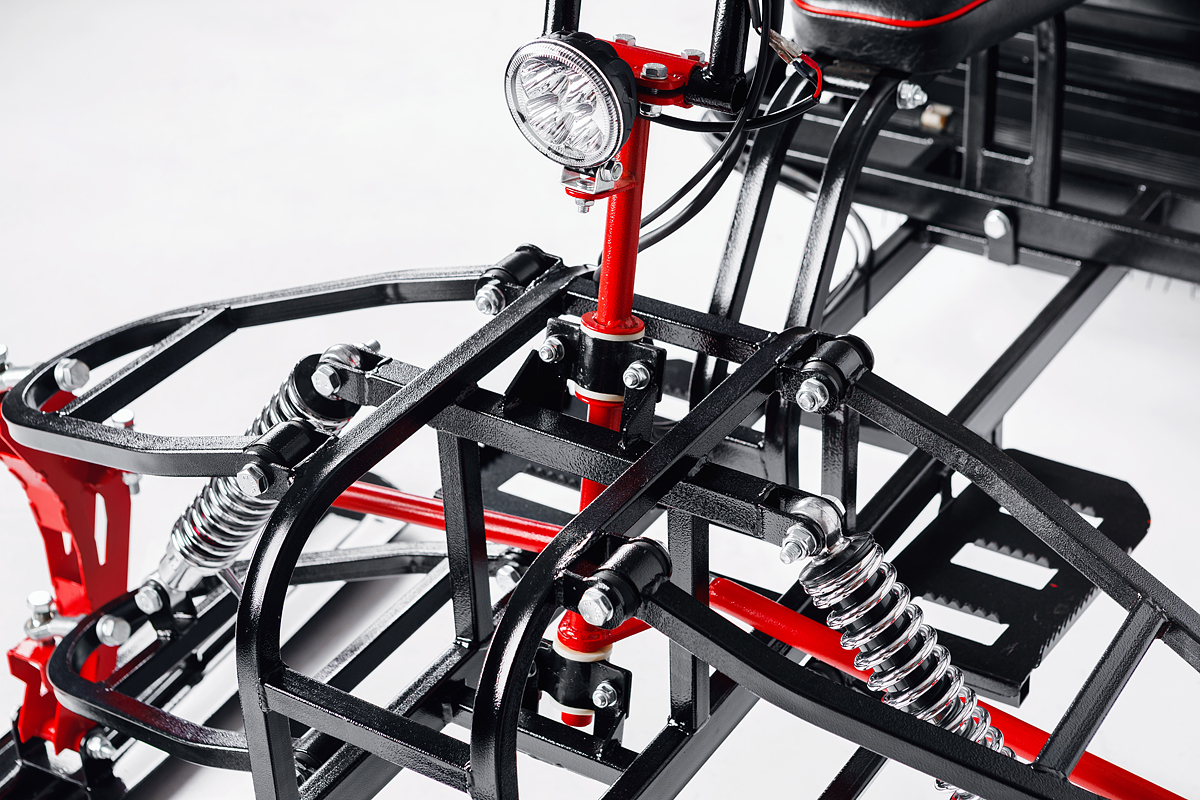 Лыжный модуль IKUDZO с подогревом ручек металлические лыжи в Орле