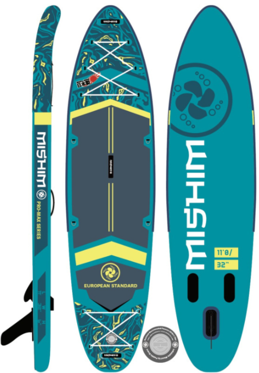 SUP (САП) Доска MISHIMO PRO-MAX Light Teal 11,6’ (355см) в Орле
