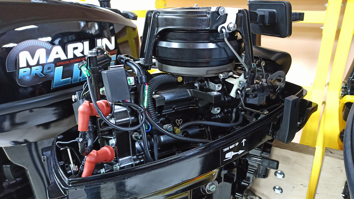 КОМПЛЕКТ Лодка MISHIMO PRO 350 + ЛОДОЧНЫЙ МОТОР MARLIN MP 9.9 (20) AMHS PRO в Орле