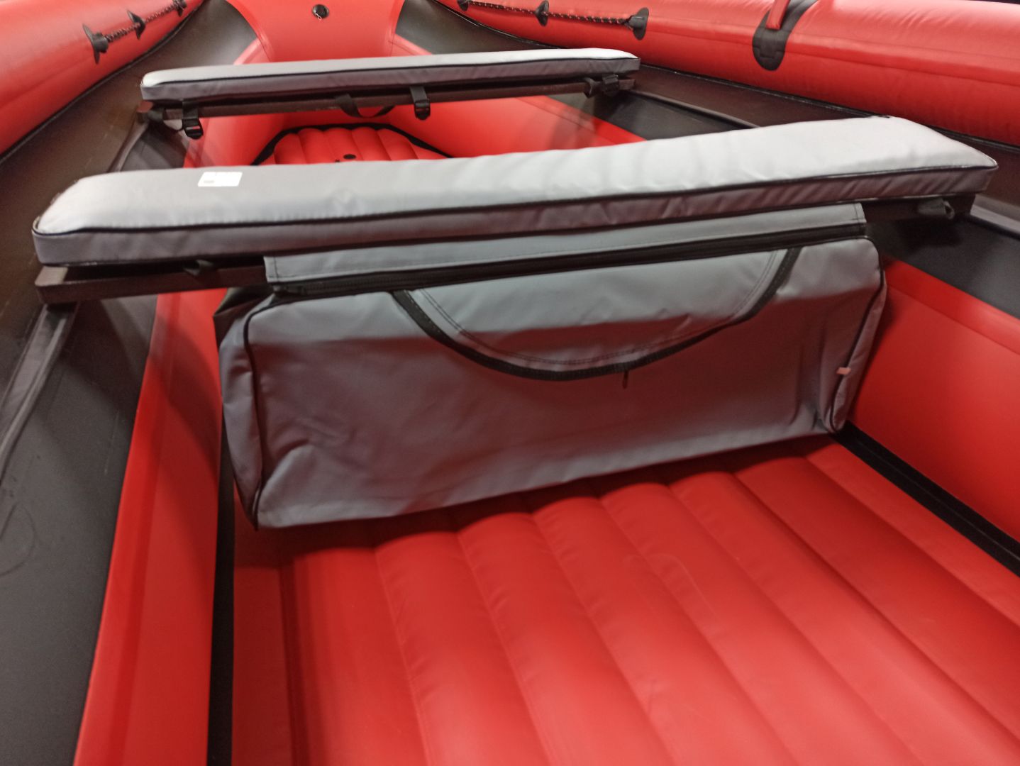 КОМПЛЕКТ МЯГКИХ НАКЛАДОК С СУМКОЙ ДЛЯ ЛОДОК 110Х20 СЕРЫЙ в Орле