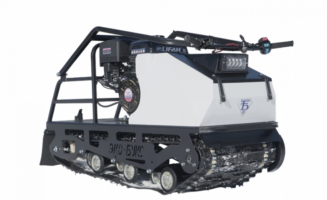 Мотобуксировщик ЭКО-букс V.2 15 л.с. (катковая подвеска, передний привод, длина 1450 мм) в Орле