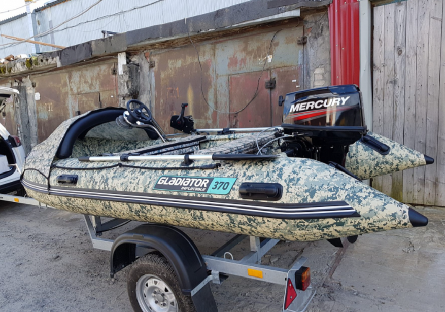 НАДУВНАЯ ЛОДКА GLADIATOR C370AL в Орле