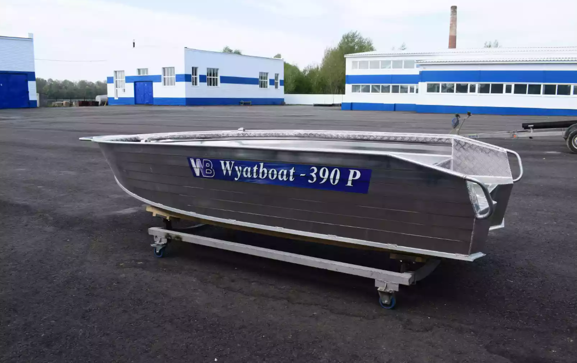 Алюминиевая лодка Wyatboat-390Р Увеличенный борт в Орле