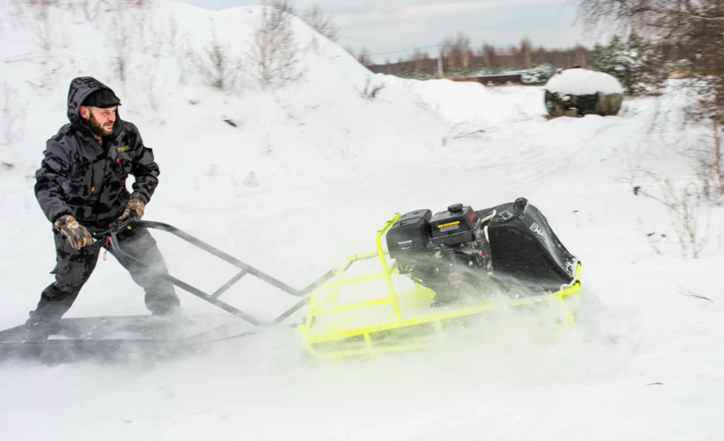 Мотобуксировщик Бурлак ХОЗЯИН-1 (капот металл) в Орле