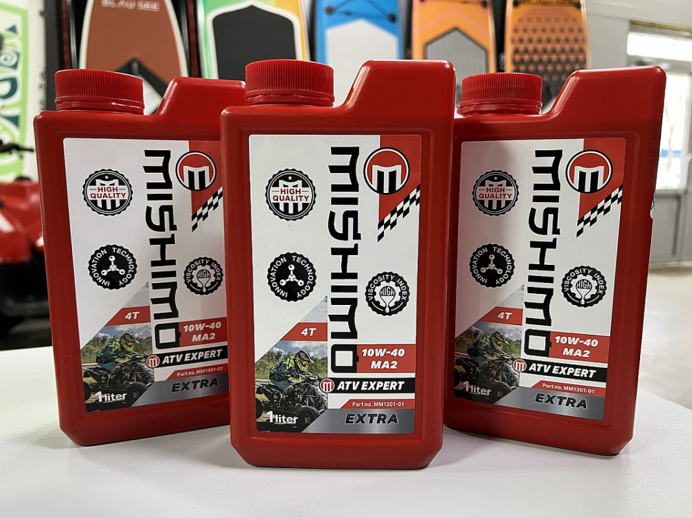 Масло MISHIMO 4T ATV EXPERT (EXTRA) 10w40 1 л в Орле