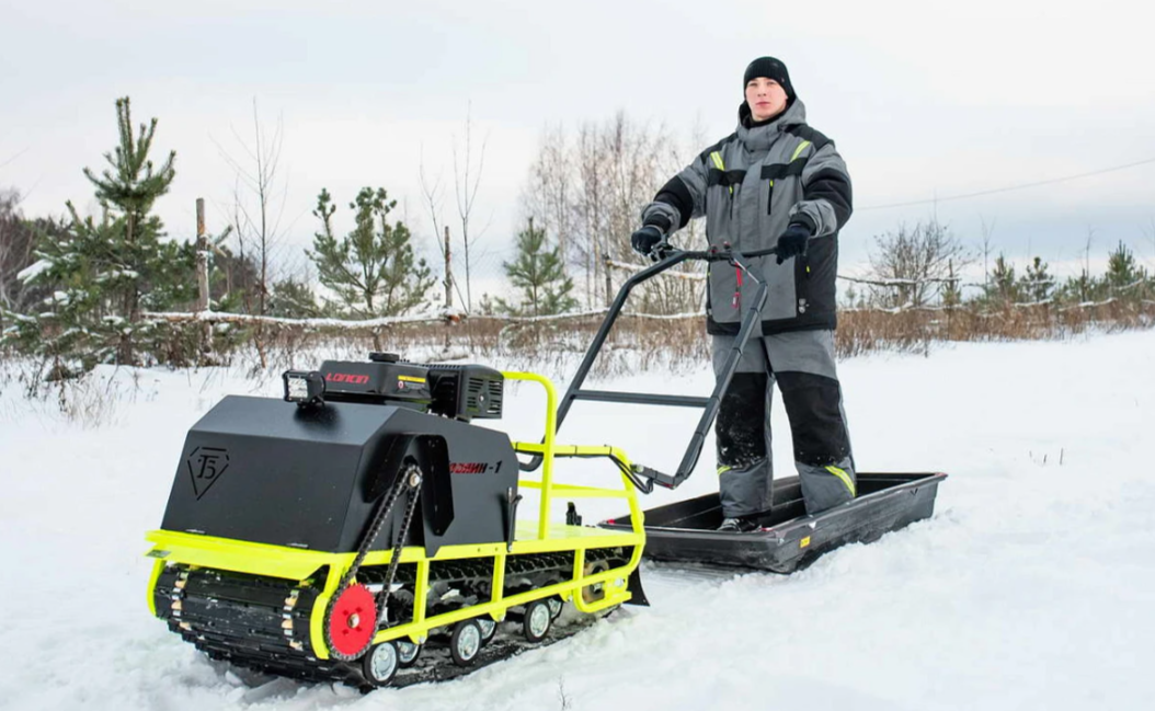 Мотобуксировщик Бурлак ХОЗЯИН-1 (капот металл) в Орле