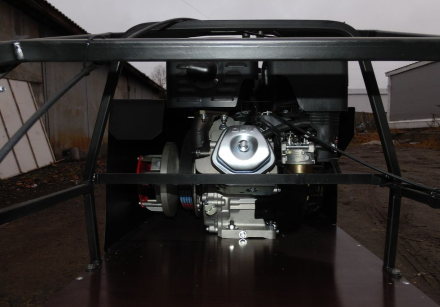 Мотобуксировщик AhtaR Зима 9 л/с с вариатором в Орле