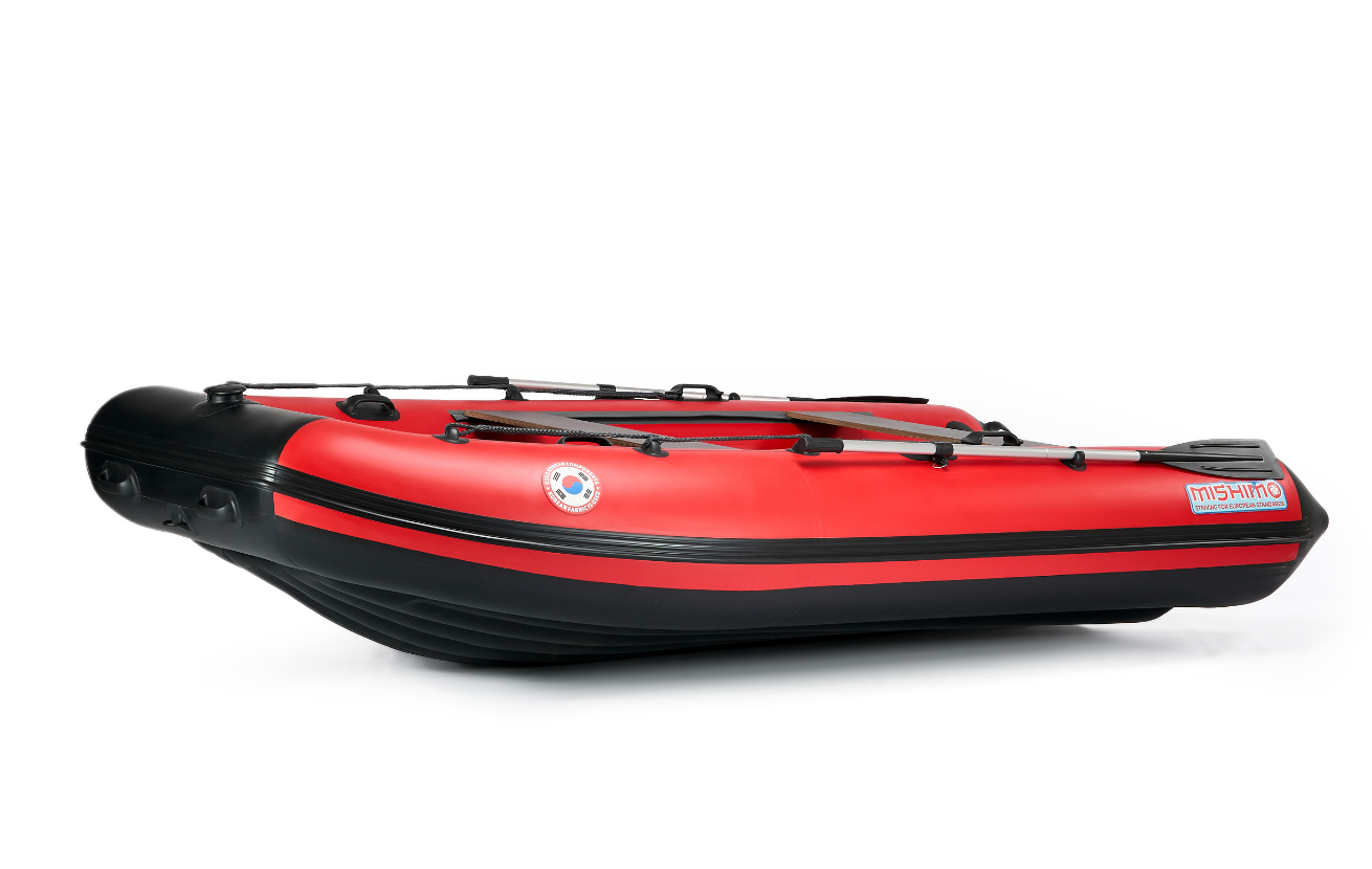 КОМПЛЕКТ ЛОДКА MISHIMO RAPID 380 + ЛОДОЧНЫЙ МОТОР MARLIN MP 9.9 (20) AMHS PROLINE FORCE в Орле