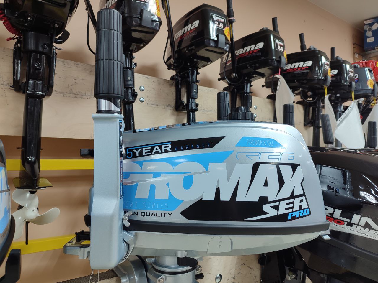 Лодочный мотор PROMAX SP5FHS (внешний бак 12 л) в Орле