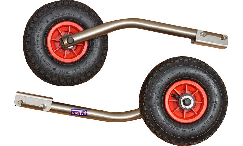 Транцевые колеса модульные удлиненные из нержавеющей стали в Орле