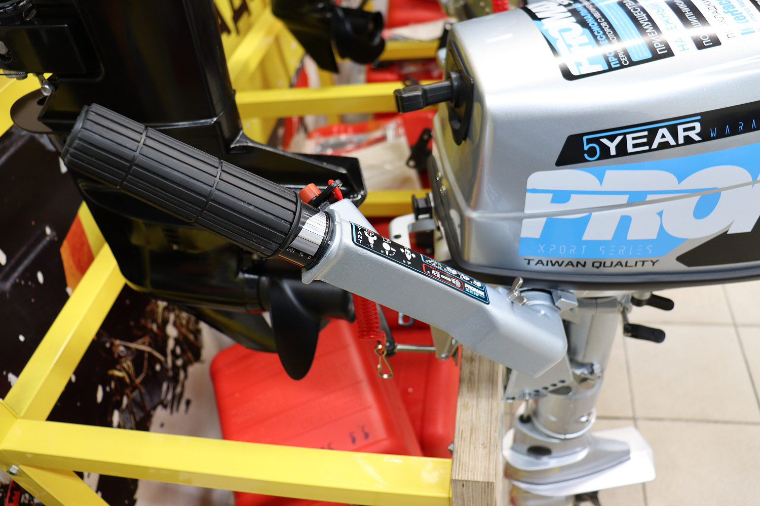 Лодочный мотор PROMAX SP5FHS (внешний бак 12 л) в Орле