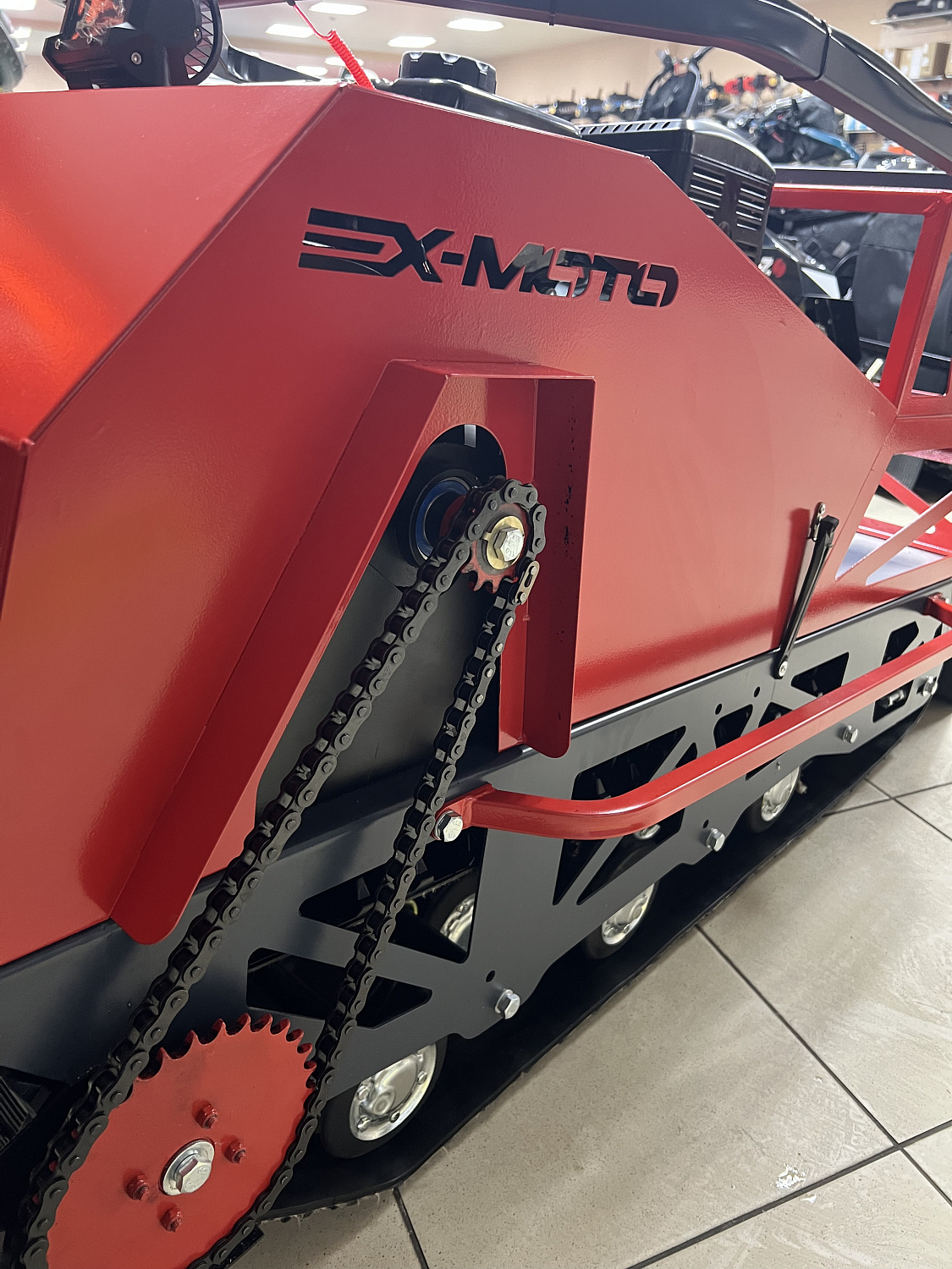 Мотобуксировщик EX-MOTO SNOWDOG S500 15л.с в Орле