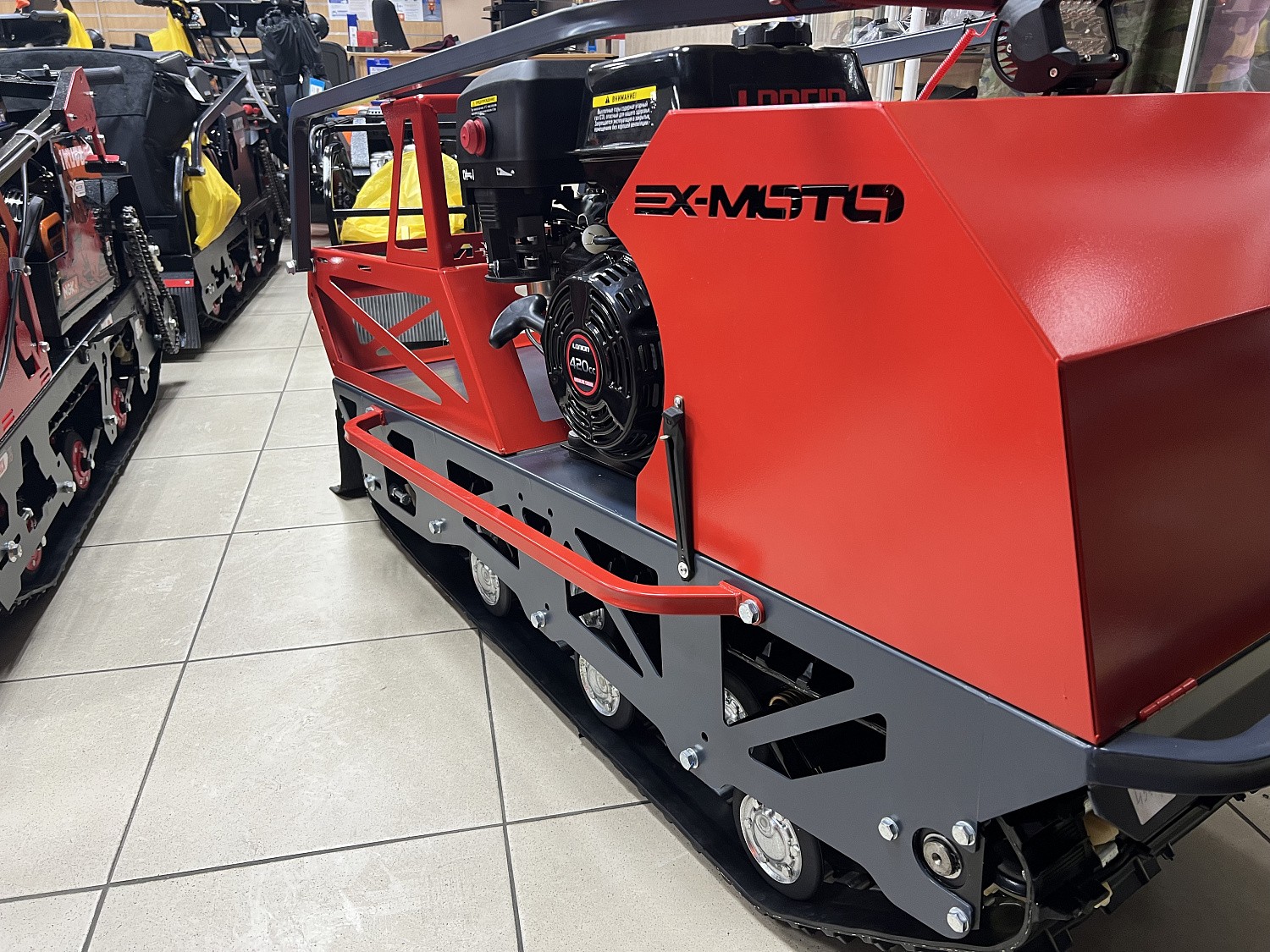 Мотобуксировщик EX-MOTO SNOWDOG S500 15л.с в Орле