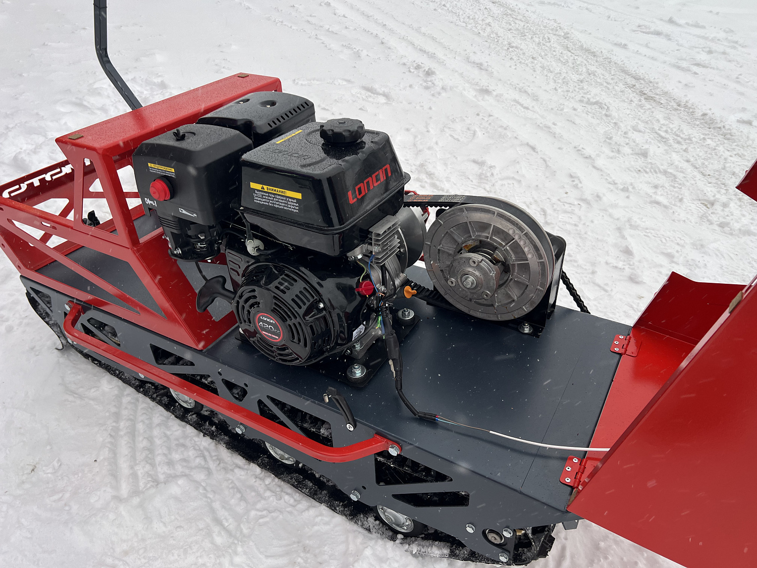 Мотобуксировщик EX-MOTO SNOWDOG S500 15л.с в Орле