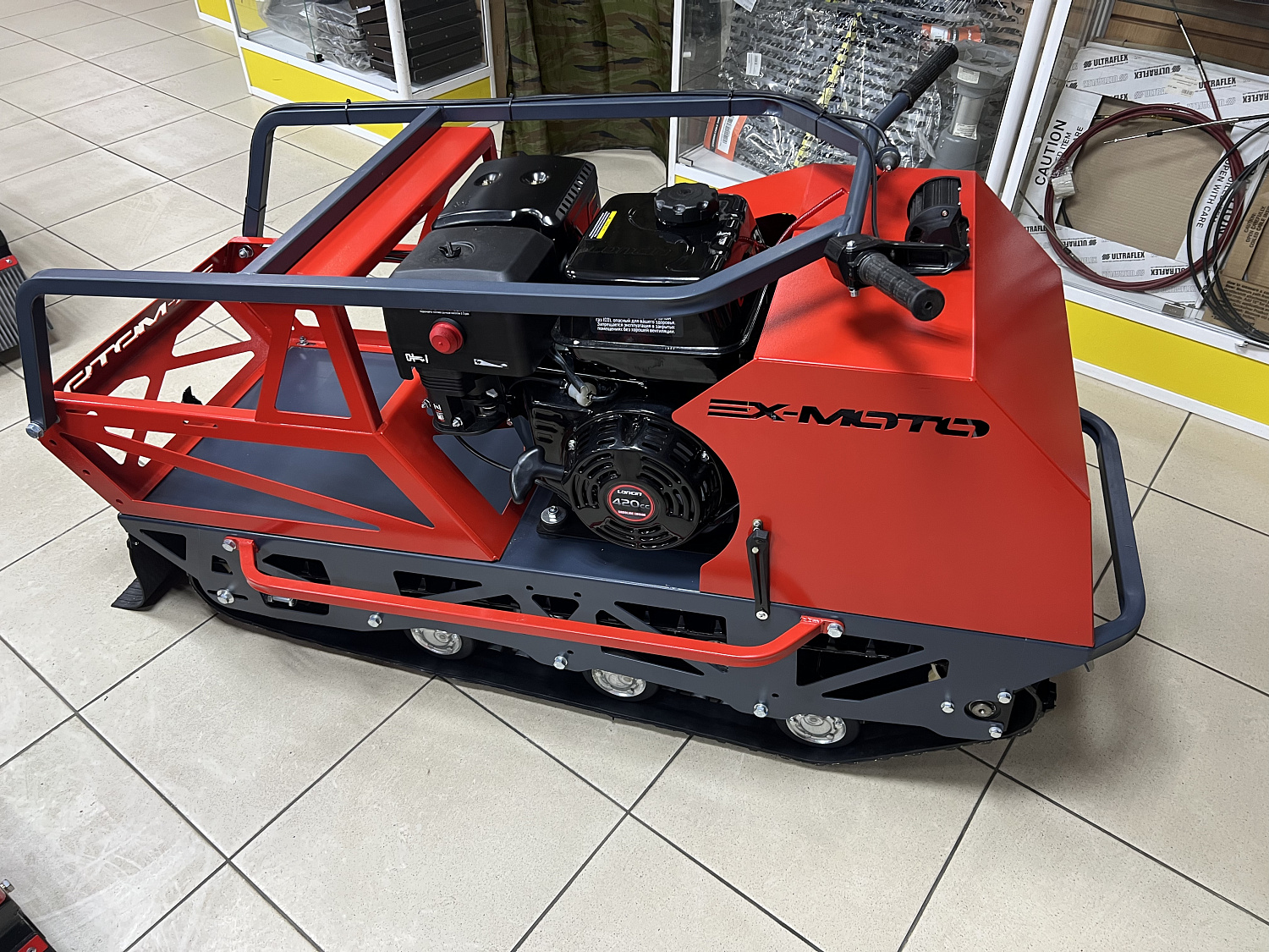 Мотобуксировщик EX-MOTO SNOWDOG S500 15л.с в Орле