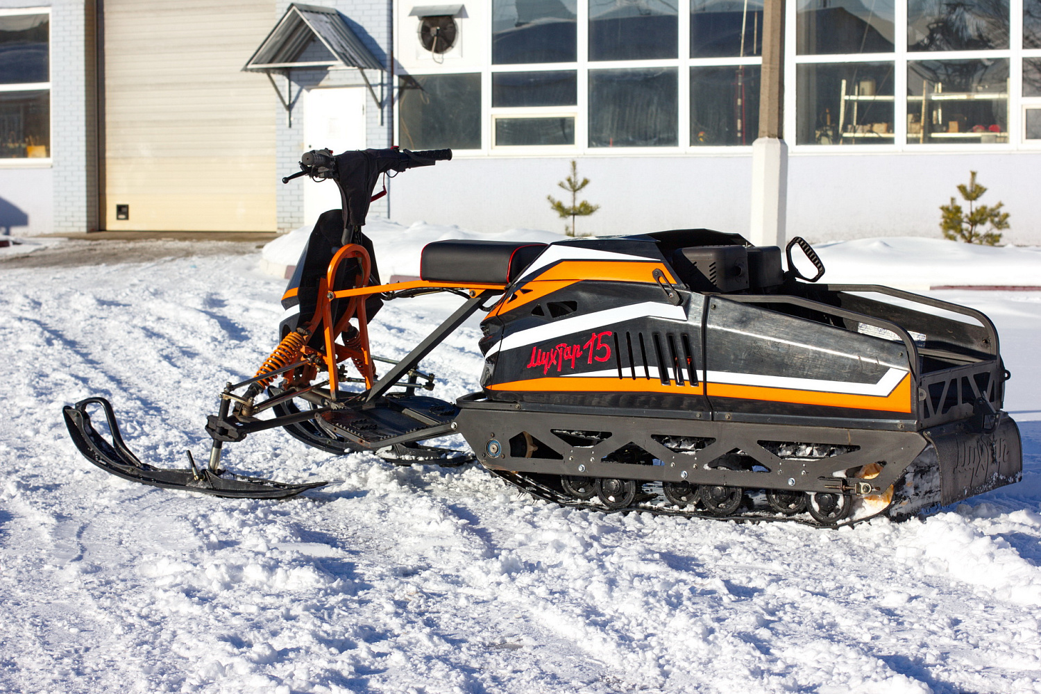 Мотобуксировщик IRBIS Мухтар 15 с лыжным модулем в комплекте в Орле