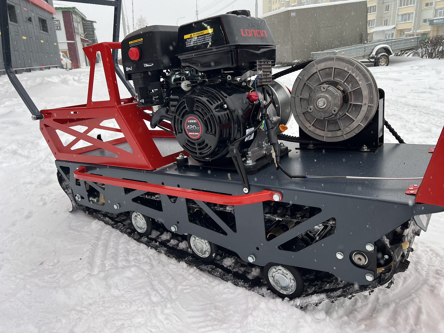 Мотобуксировщик EX-MOTO SNOWDOG S500 15л.с в Орле