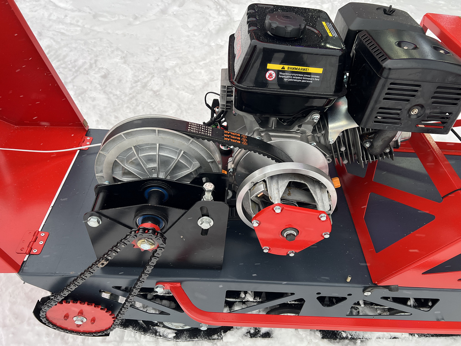 Мотобуксировщик EX-MOTO SNOWDOG S500 15л.с в Орле