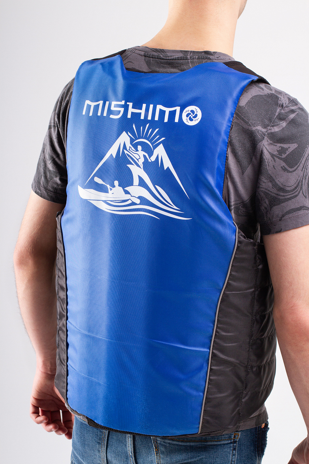 Жилет спасательный MISHIMO PRO Премиум качества Черно-синий в Орле