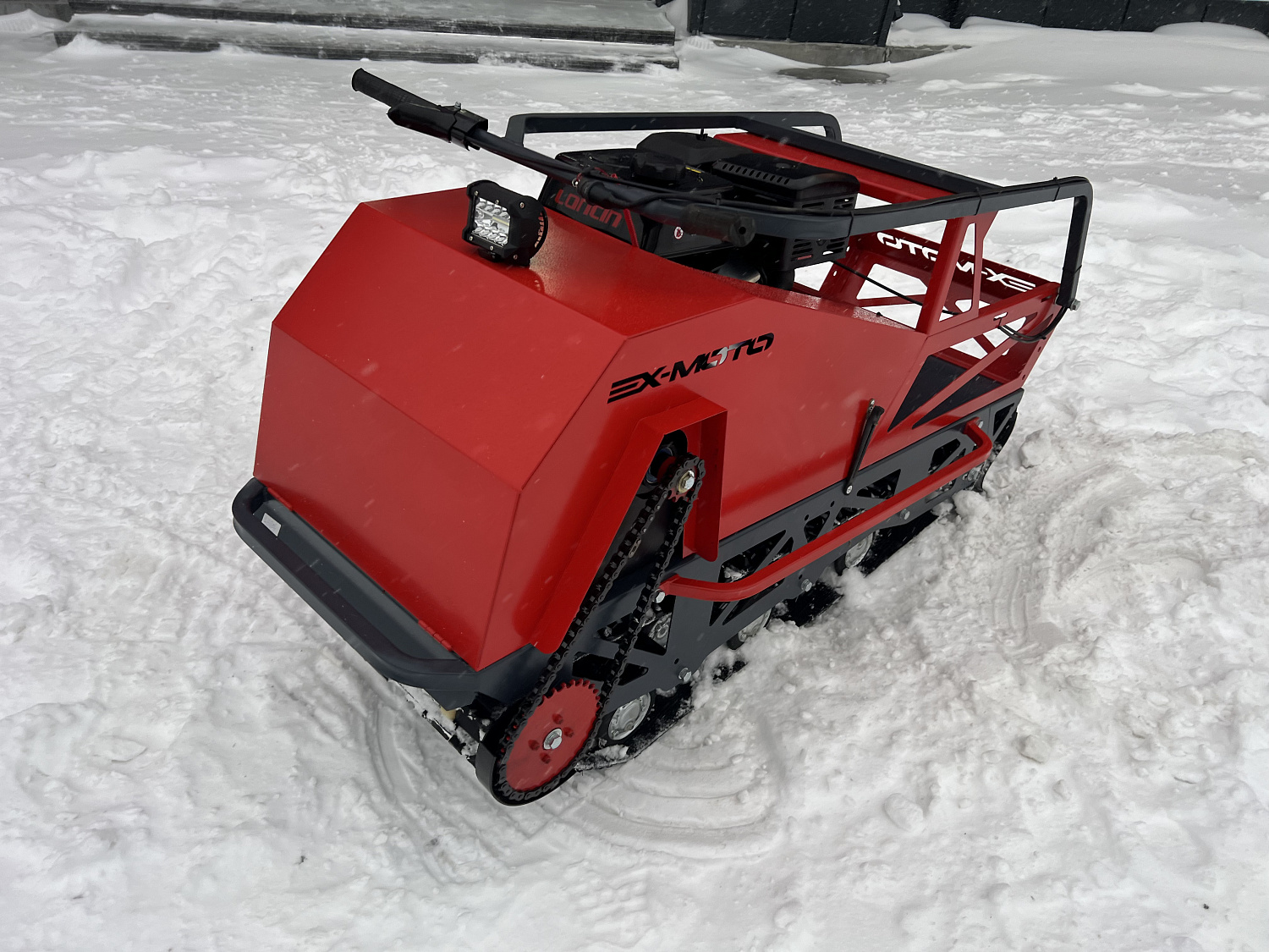 Мотобуксировщик EX-MOTO SNOWDOG S500 15л.с в Орле